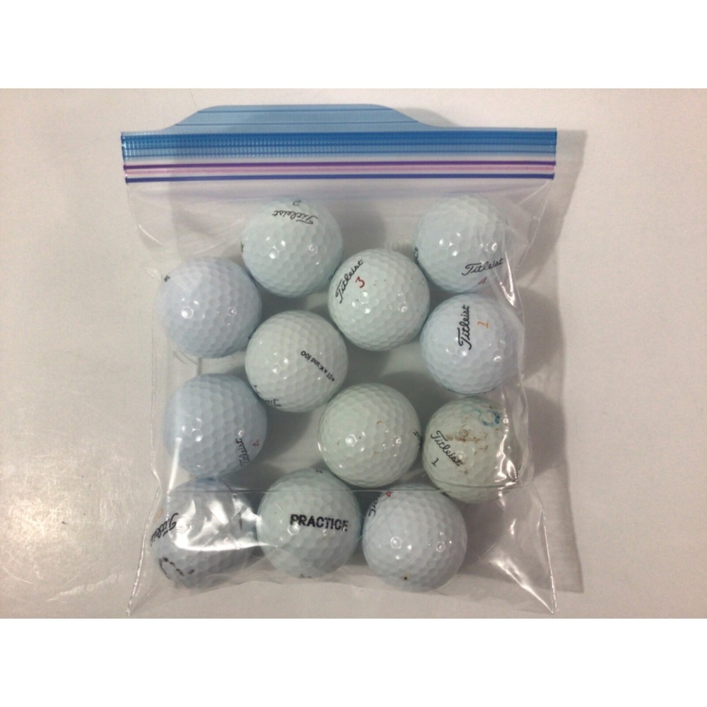 TITLEIST‎ Avx Golf Balls, Minus Used, Set Of 12, Minor Scratches